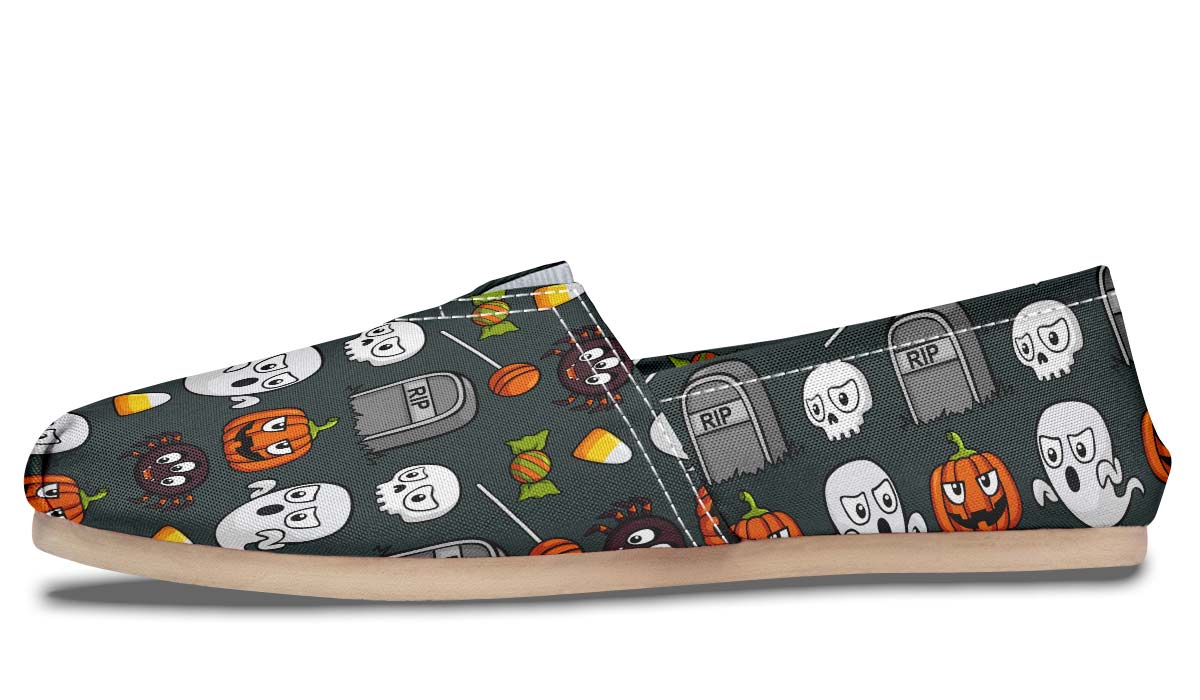Spooky Halloween Casual Shoes