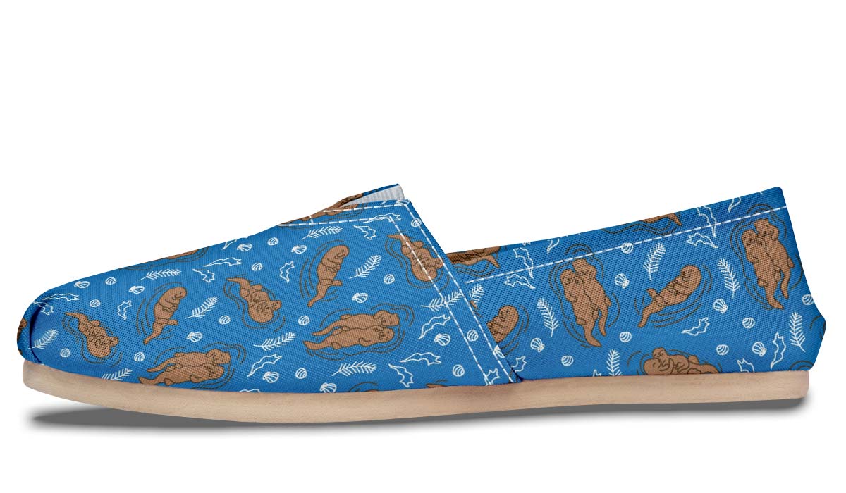Swimming Sea Otters Casual Shoes