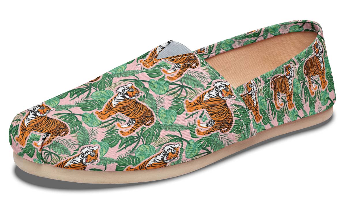 Tiger Pattern Casual Shoes