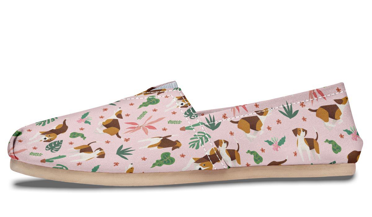 Tropical Beagle Casual Shoes