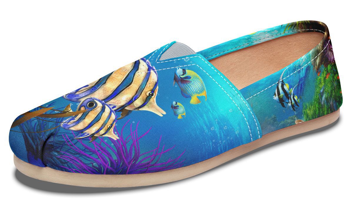 Tropical Ocean Casual Shoes