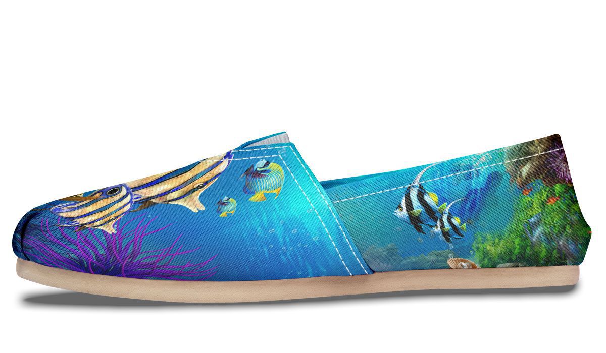 Tropical Ocean Casual Shoes