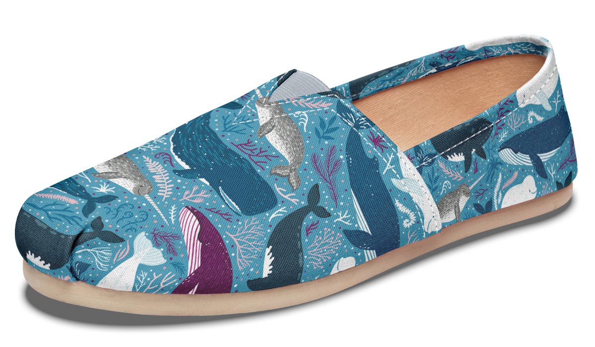 Whale Party Casual Shoes
