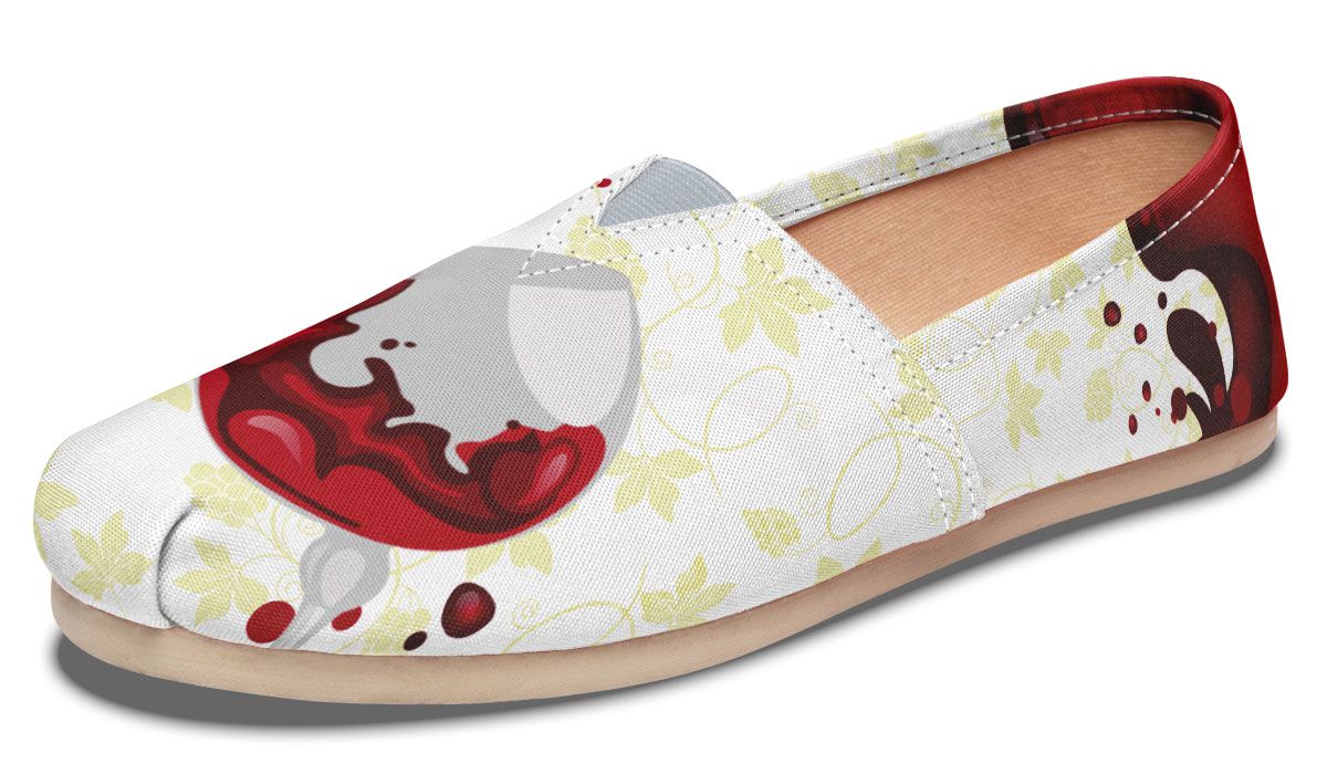 Wine Spill Casual Shoes