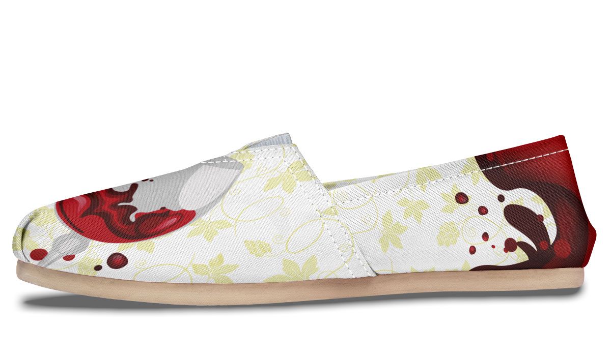 Wine Spill Casual Shoes