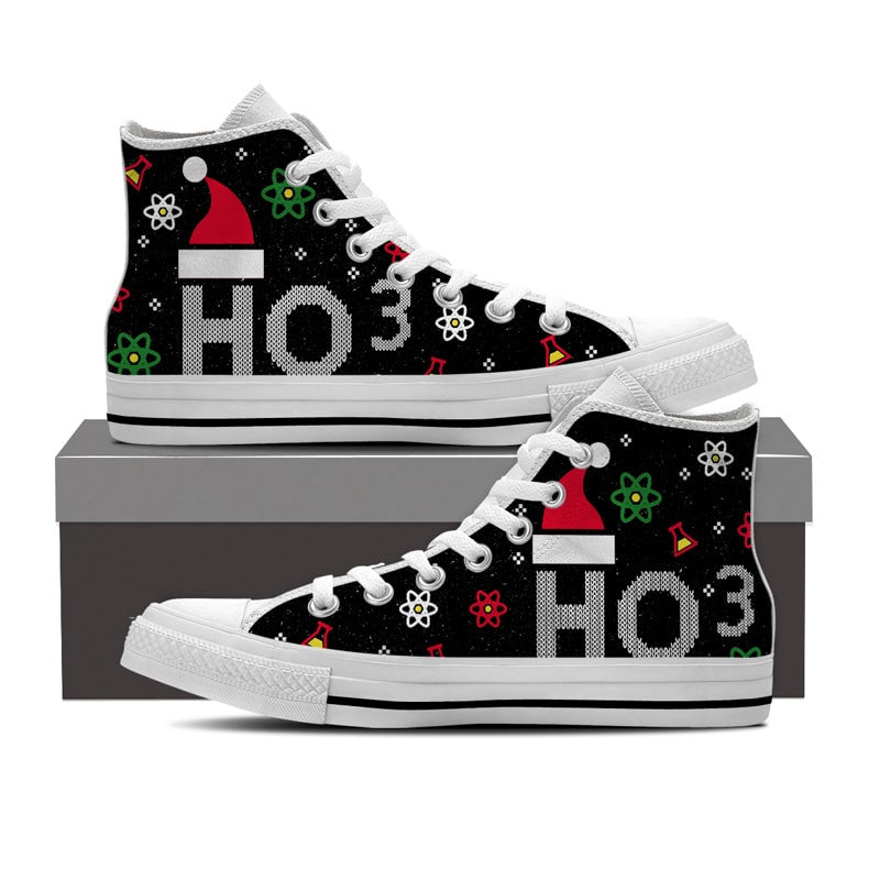 Chemistry Ugly Christmas High Top Shoes