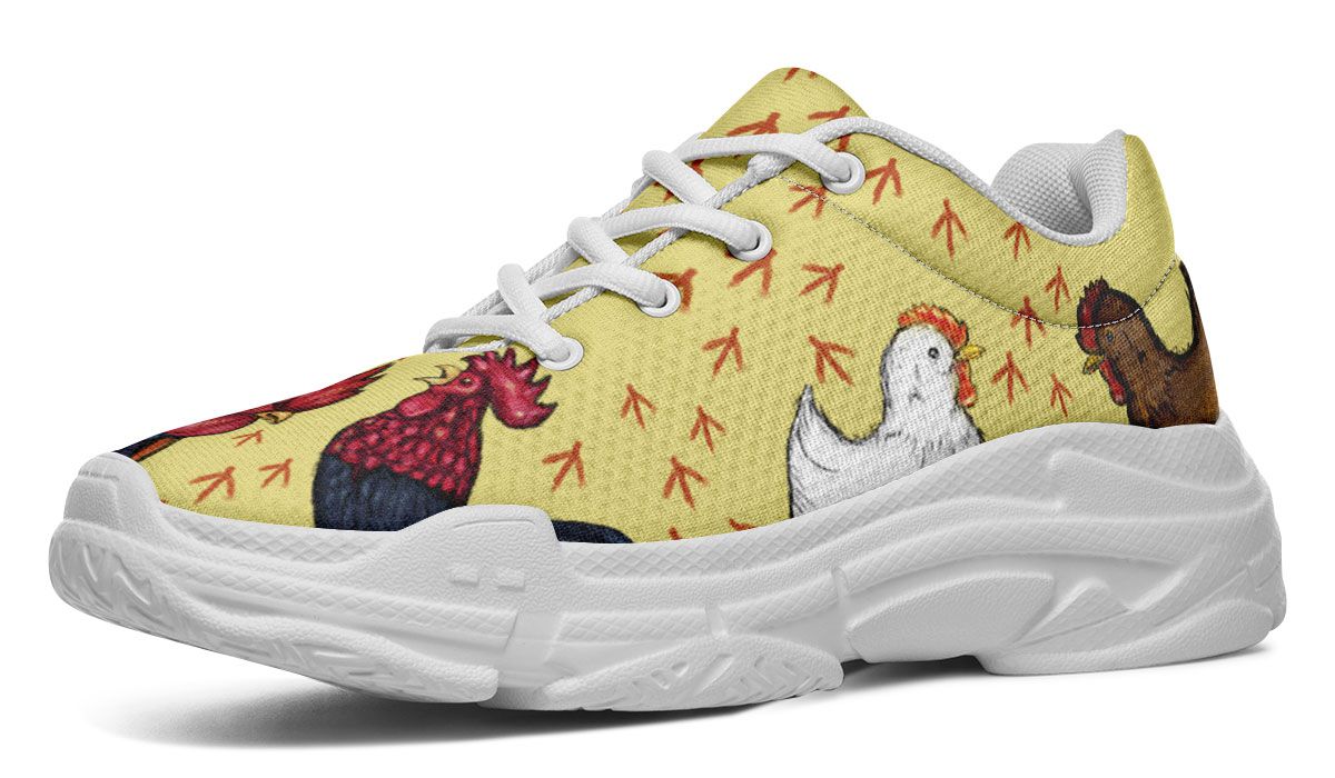 Art Chicken Chunky Sneakers