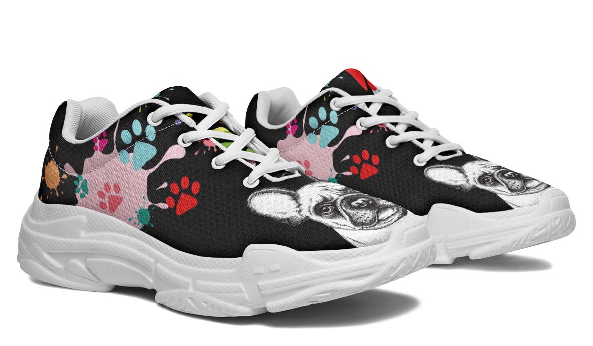 Artsy Frenchie Chunky Sneakers