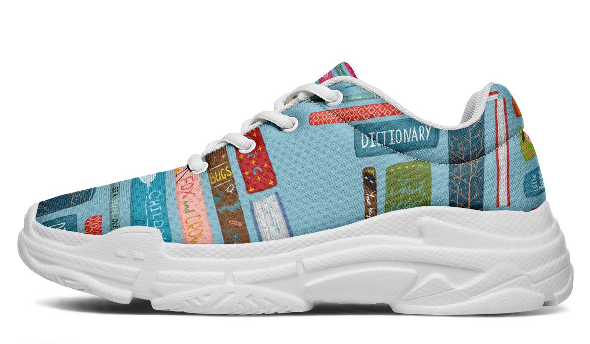 Book Title Chunky Sneakers
