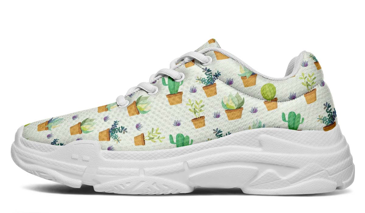 Cactus Party Chunky Sneakers