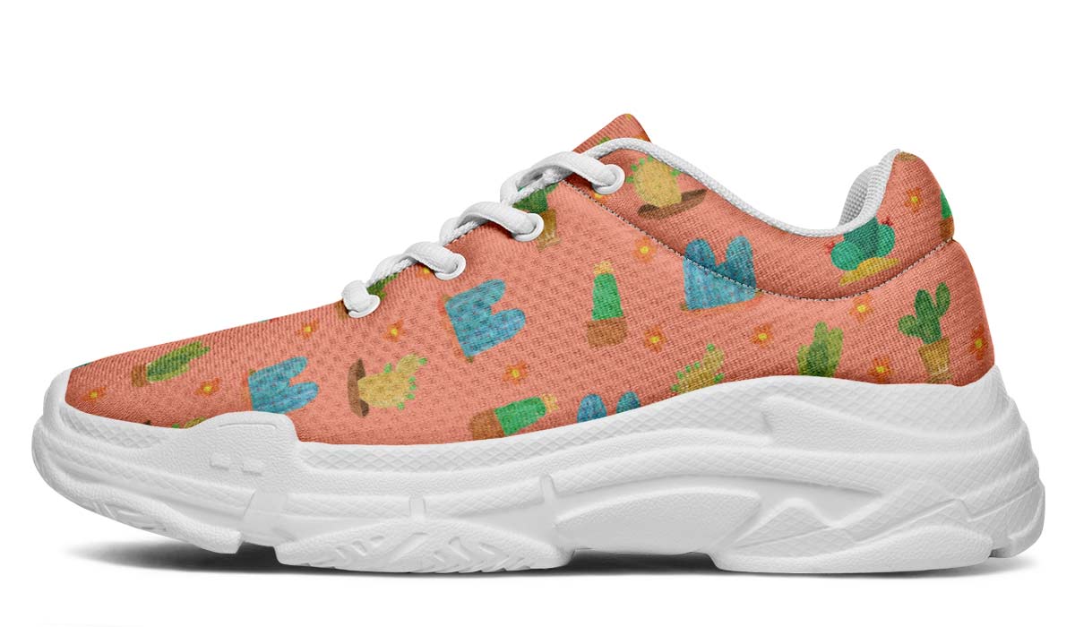 Cactus Variety Chunky Sneakers