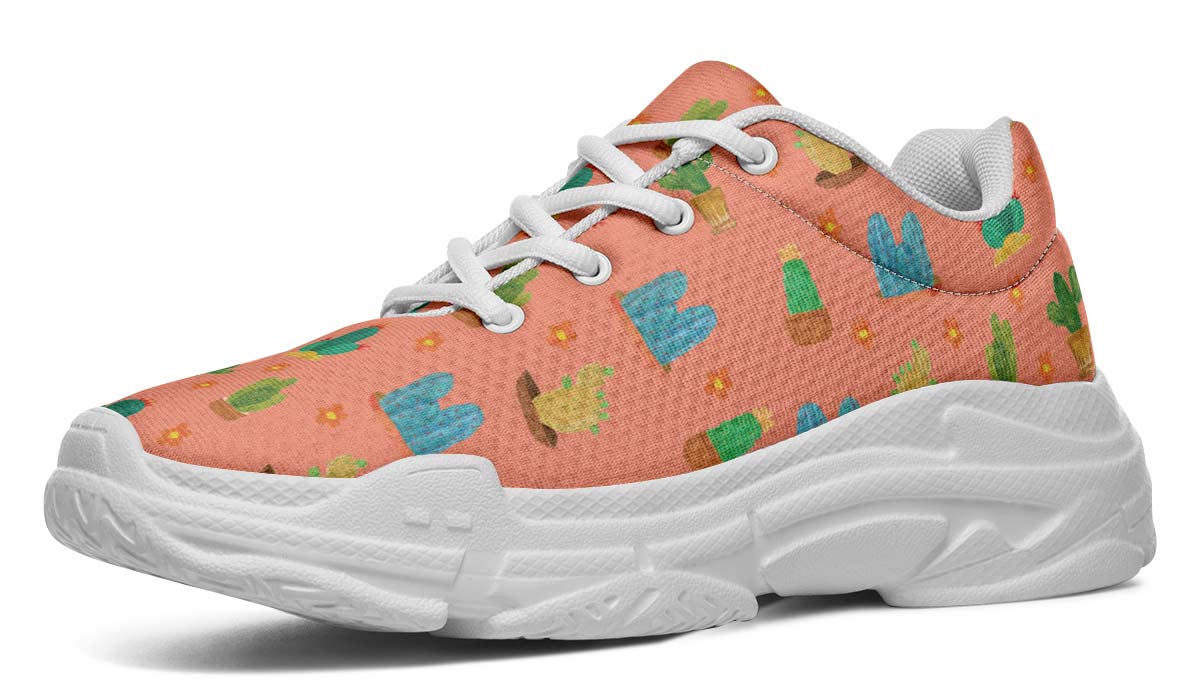Cactus Variety Chunky Sneakers