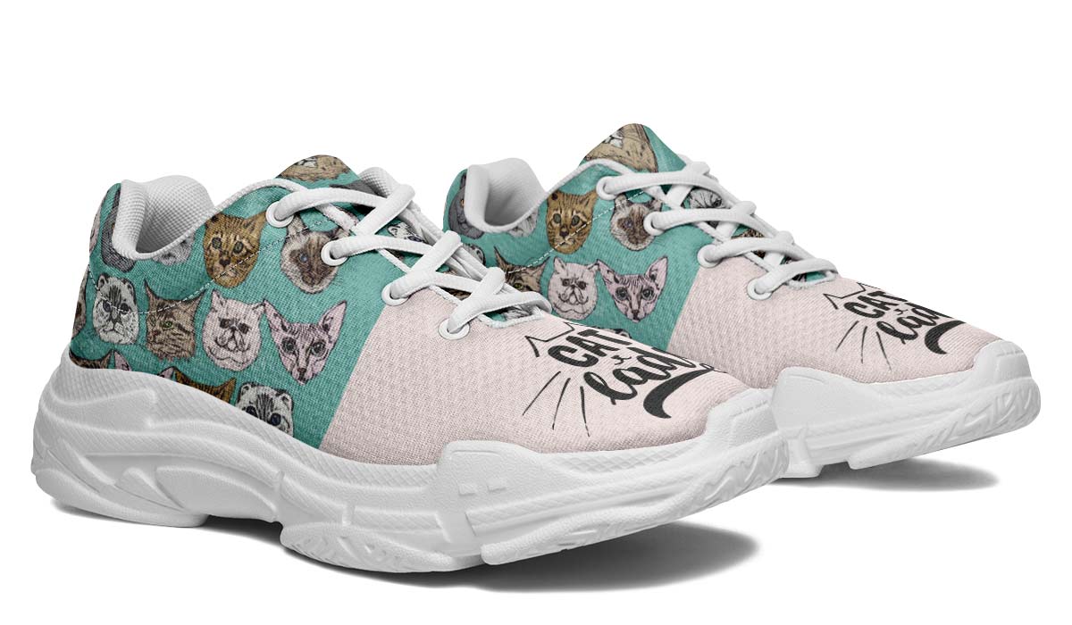 Cat Lady Chunky Sneakers