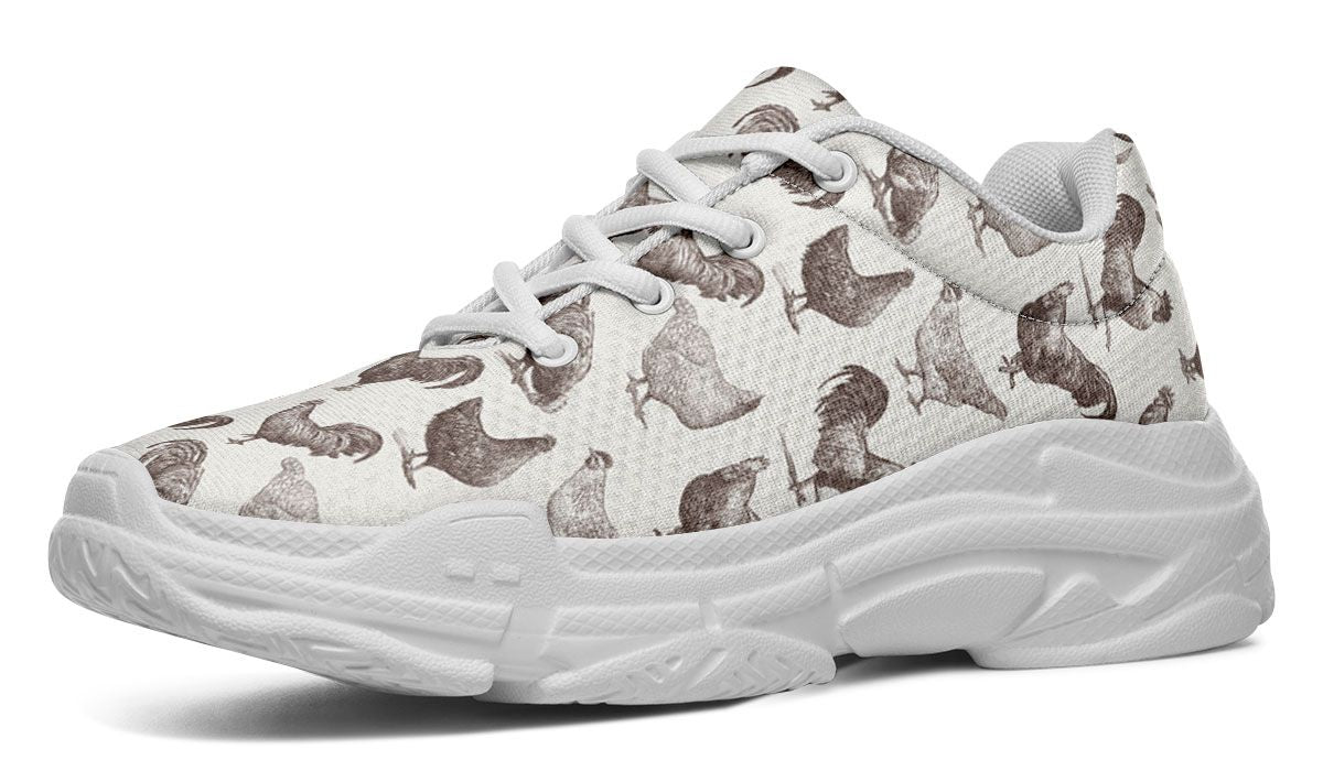 Chicken Clucks Chunky Sneakers