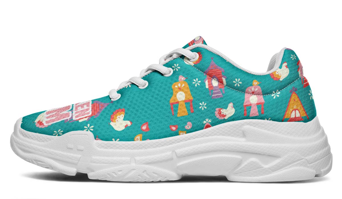 Chicken Mom Chunky Sneakers