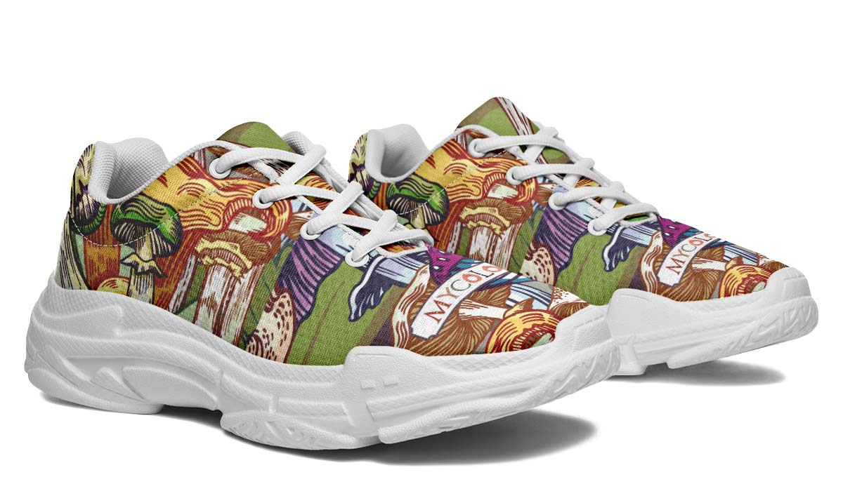 Colorful Mycology Chunky Sneakers