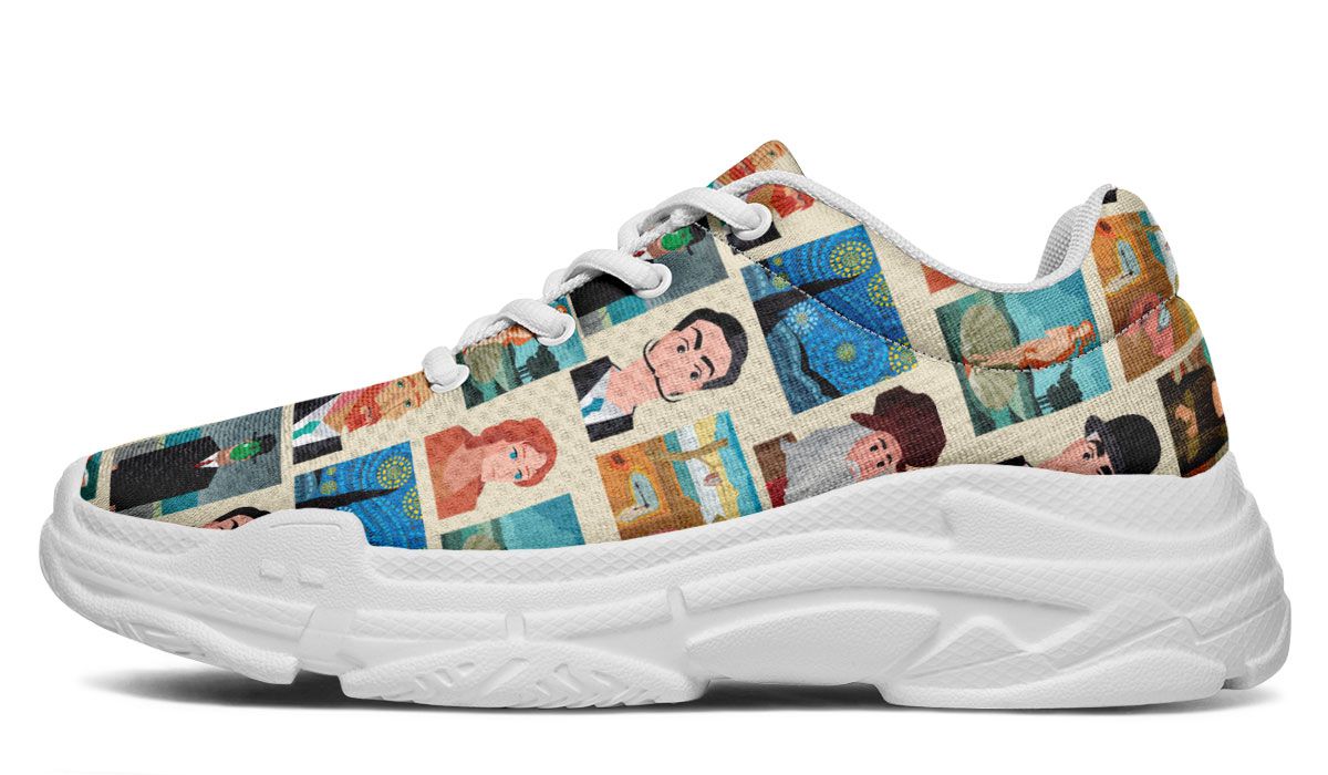 Famous Painters Chunky Sneakers