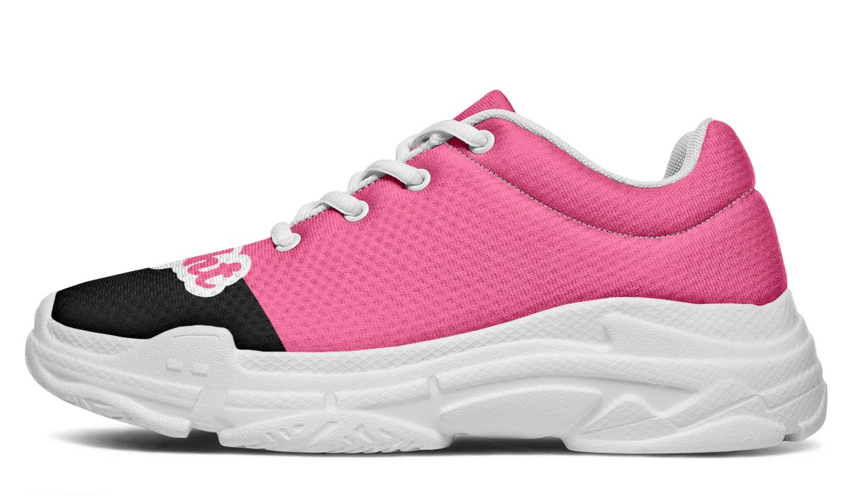 Fight Breast Cancer Chunky Sneakers