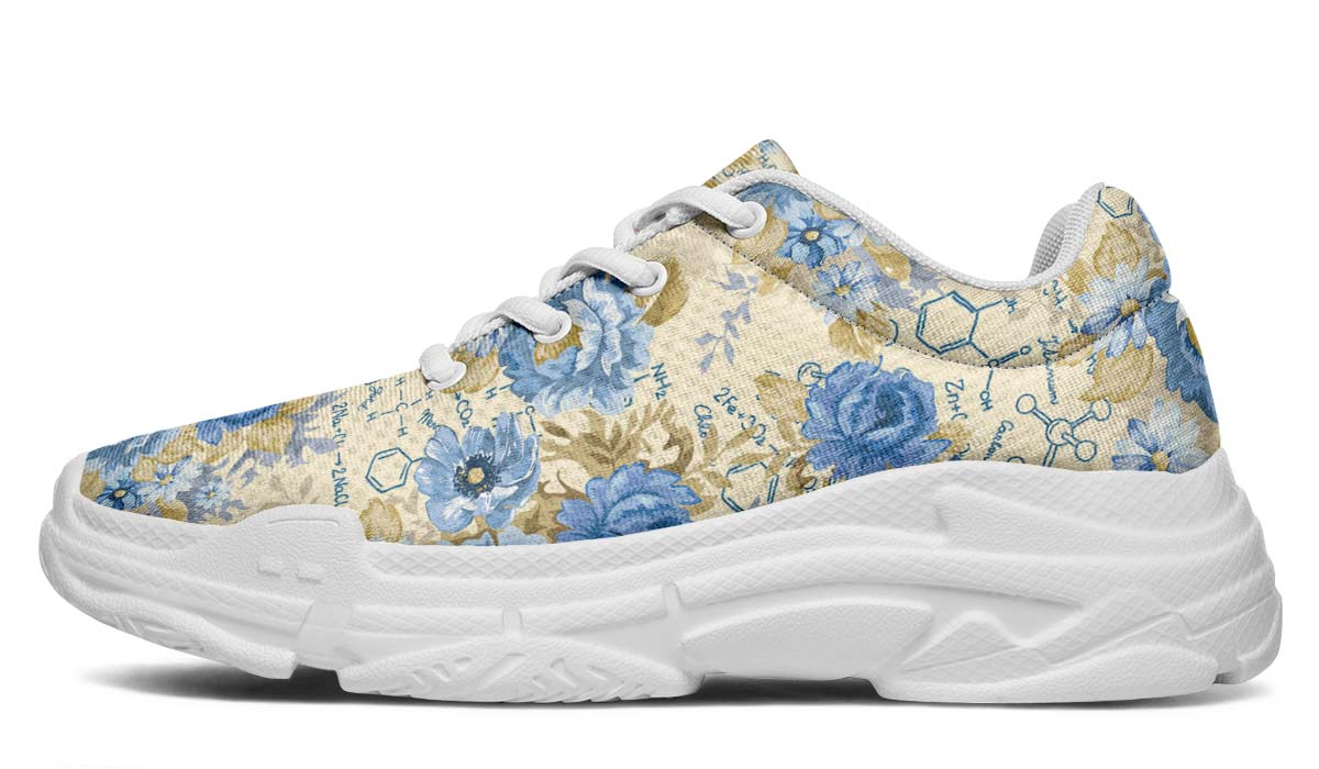 Floral Chemistry Chunky Sneakers