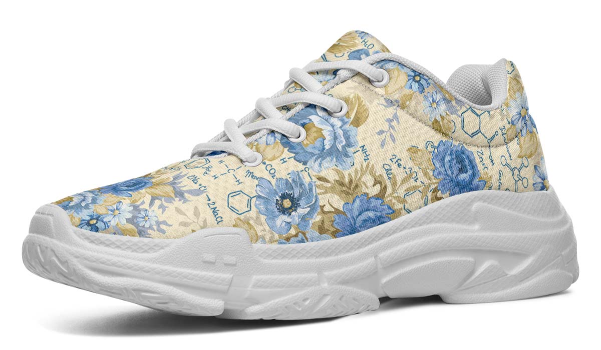 Floral Chemistry Chunky Sneakers