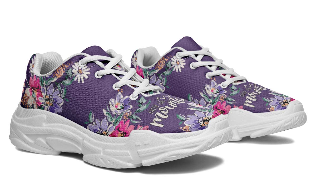 Floral Faith Chunky Sneakers