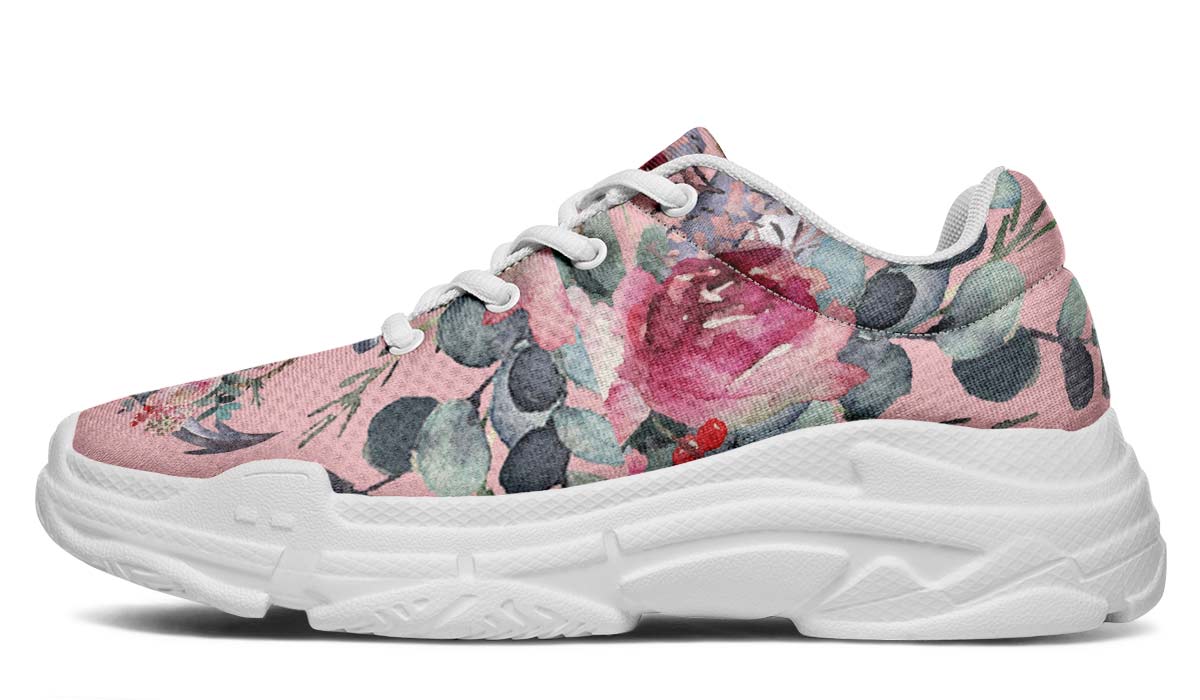 Floral Sailor Chunky Sneakers