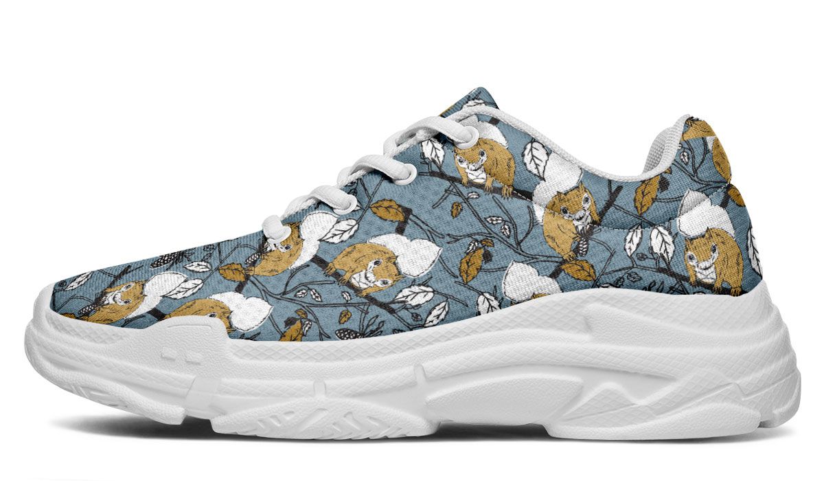 Forest Squirrel Chunky Sneakers