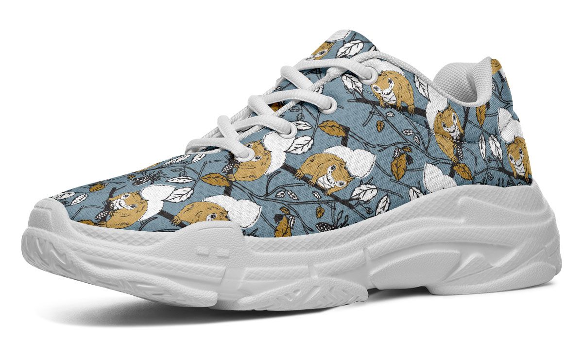 Forest Squirrel Chunky Sneakers