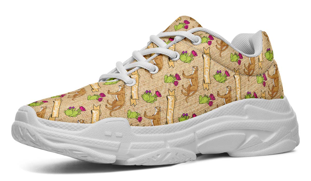 Grand Canyon Pattern Chunky Sneakers