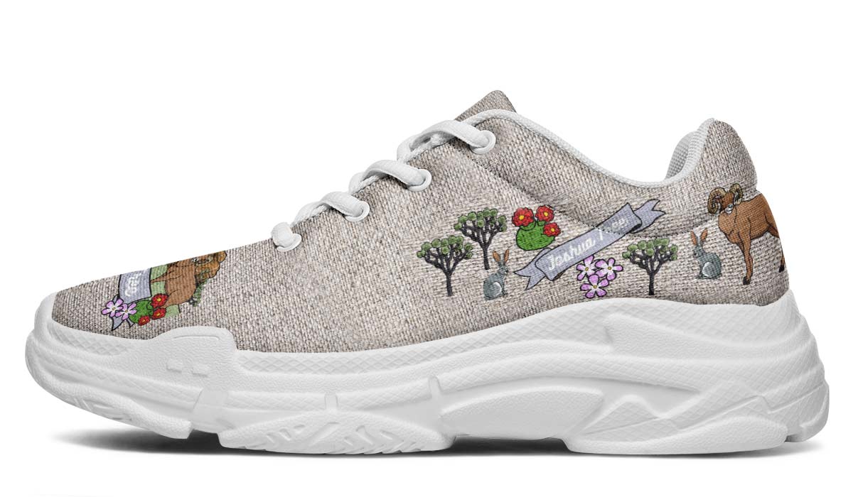 Joshua Tree National Park Chunky Sneakers