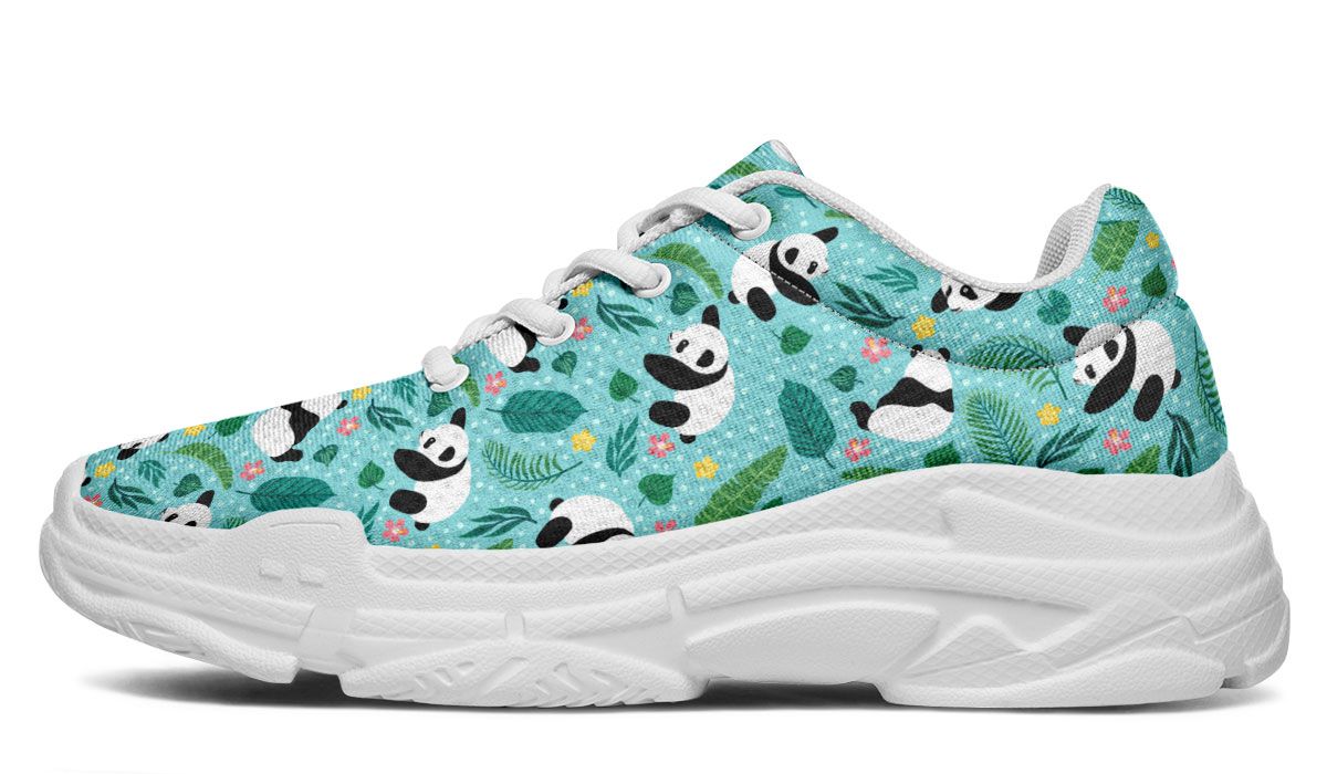 Panda Party Chunky Sneakers