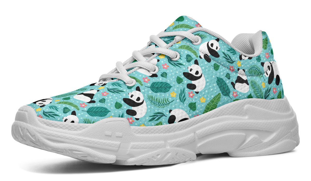 Panda Party Chunky Sneakers