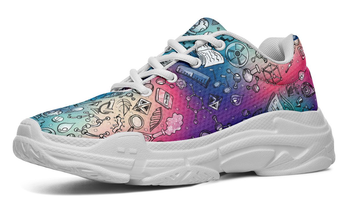 Rainbow Science Chunky Sneakers