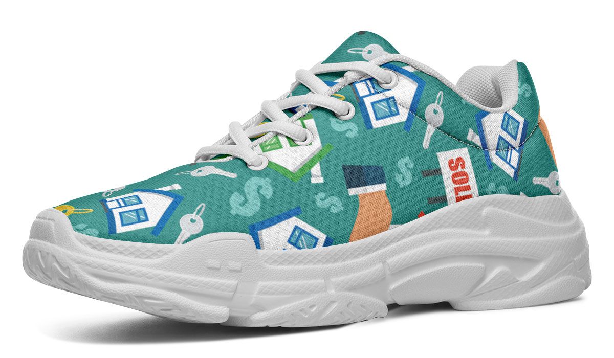 Real Estate Agent Chunky Sneakers