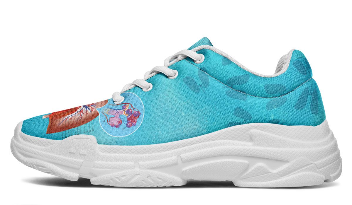 Respiratory System Chunky Sneakers