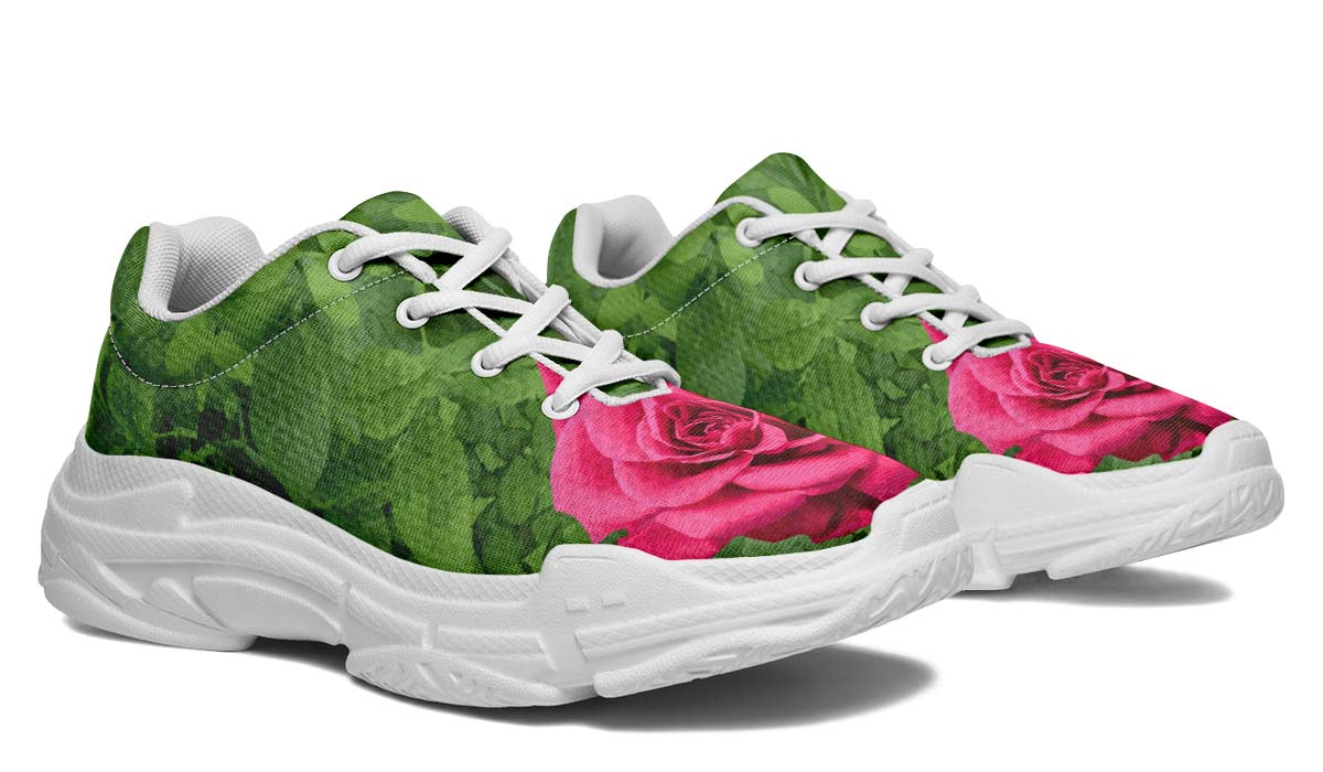 Rose Garden Chunky Sneakers