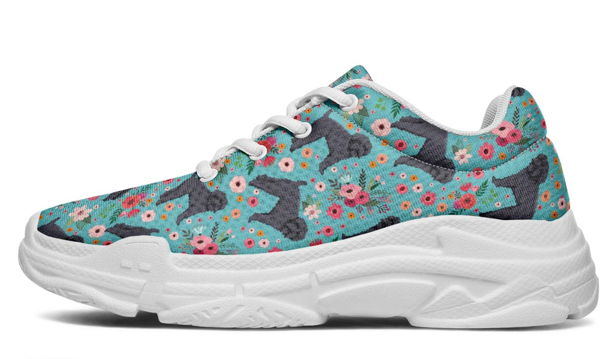 Schnoodle Flower Chunky Sneakers