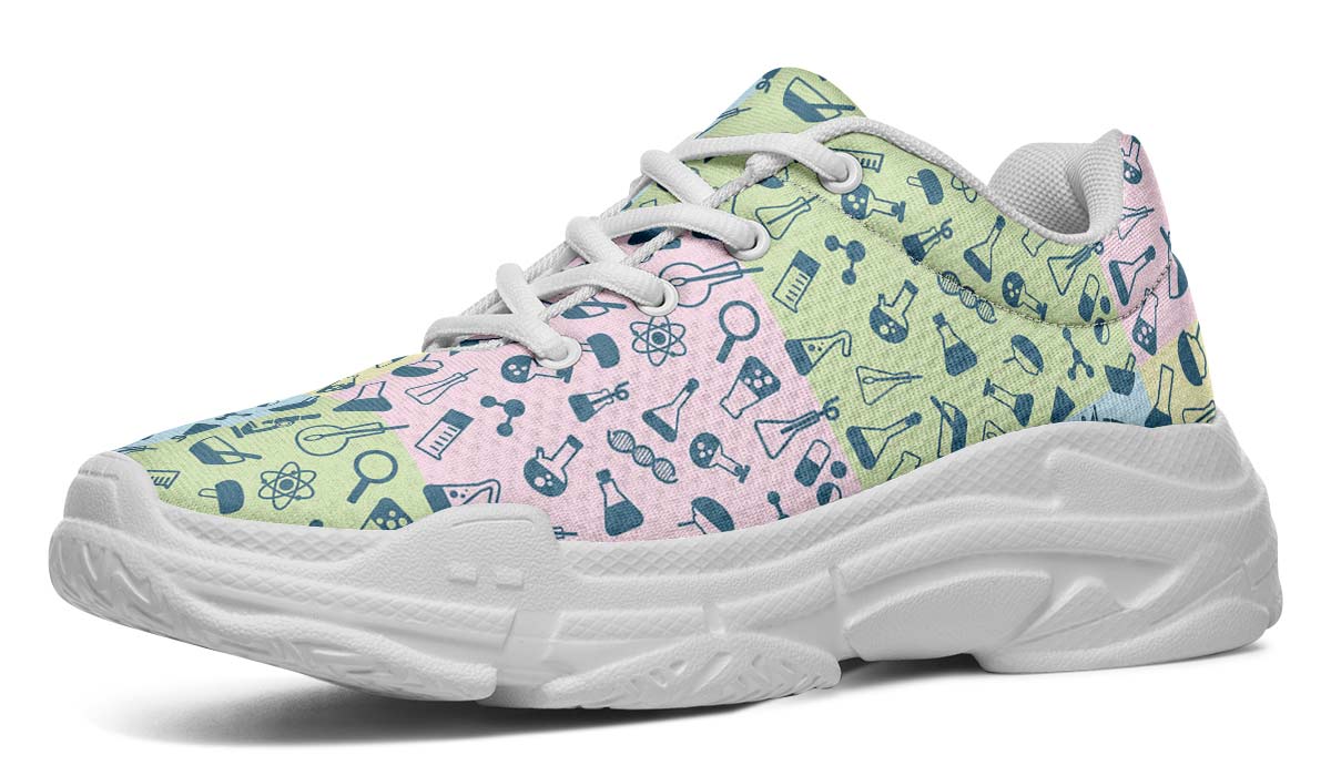 Science Symbols Chunky Sneakers