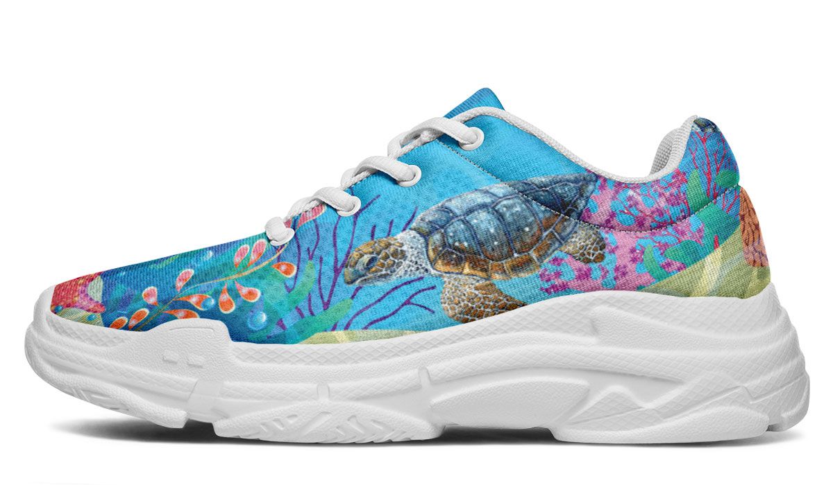 Sea Turtle Chunky Sneakers