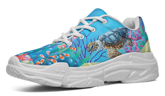 Sea Turtle Chunky Sneakers