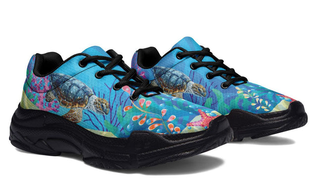 Sea Turtle Chunky Sneakers