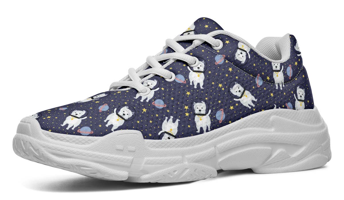 Space Westie Chunky Sneakers