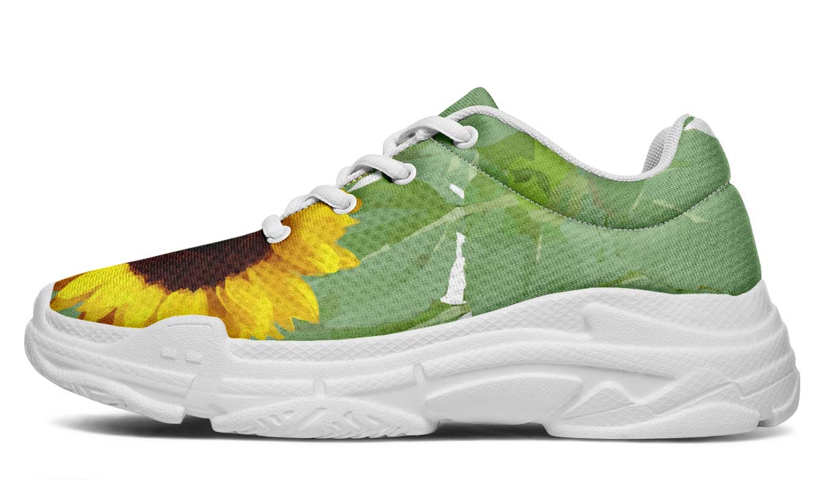 Sunflower Garden Chunky Sneakers