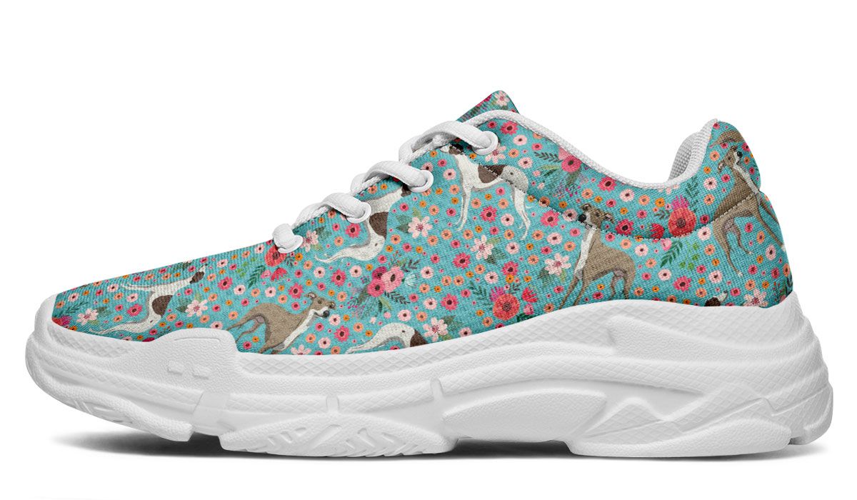 Whippet Flower Chunky Sneakers