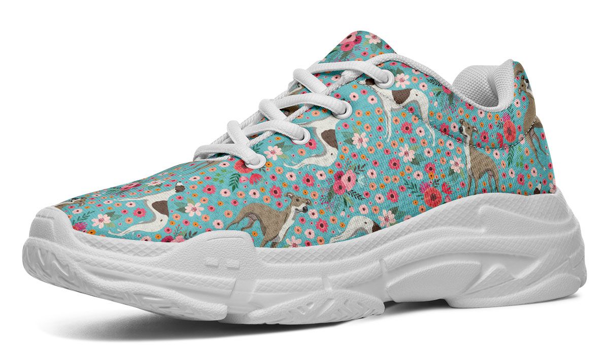 Whippet Flower Chunky Sneakers