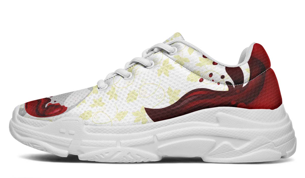 Wine Spill Chunky Sneakers