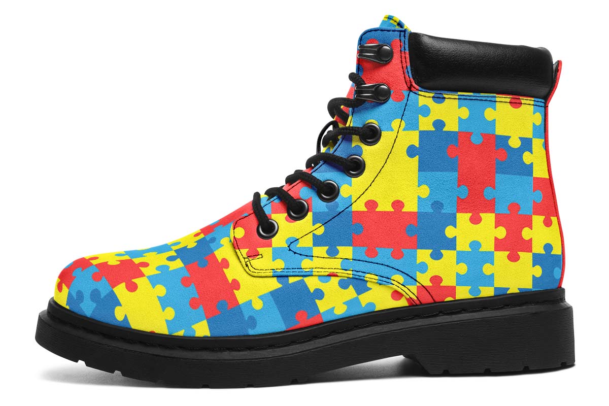Autism Awareness Classic Vibe Boots