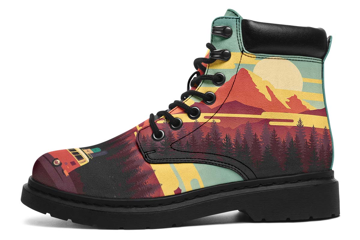 Camping Sunset Classic Vibe Boots