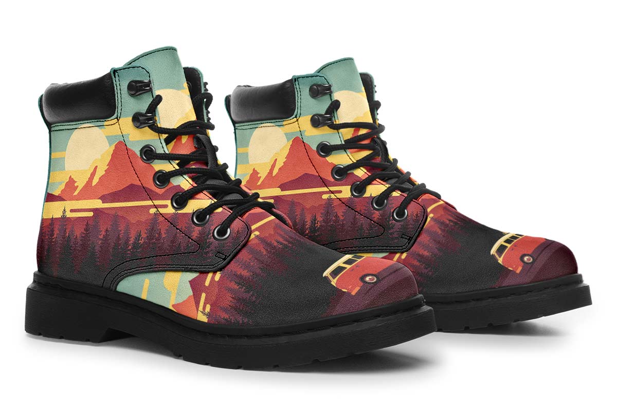 Camping Sunset Classic Vibe Boots