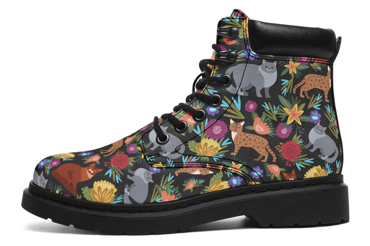 Cat Flower Classic Vibe Boots